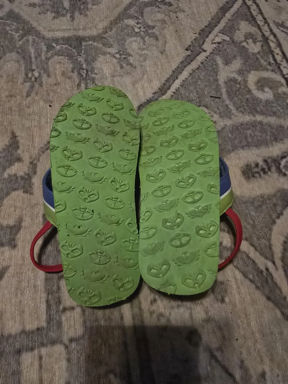 PJ Masks Kids Flip Flops Size 13/1